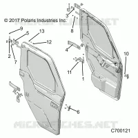 DOORS, FRONT, MOUNTING