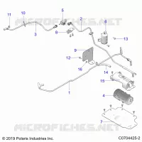 KRAFTSTOFFSYSTEM, FUEL TANK EVAP, CANISTER AND LINES
