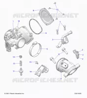 ENGINE, DROSSELKLAPPENGEHÃ„USE AND FUEL RAIL