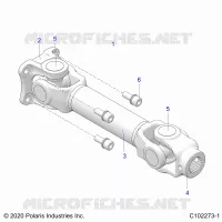 DRIVE TRAIN, PROP HINTERWELLE