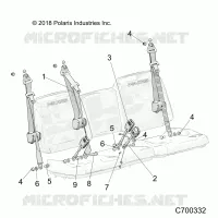 SITZ BELT AND MOUNTING