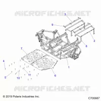 CHASSIS, MAIN FRAME