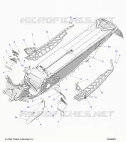 CHASSIS, CLUTCH GUARD, FOOTRESTS, AND RUNNINGBOARDS