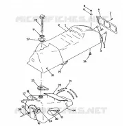 SITZ/GASBEHÄLTER ASSEMBLY 500 XLT (4921662166003A)