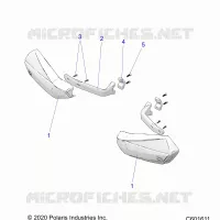 STEERING, HAND GUARDS