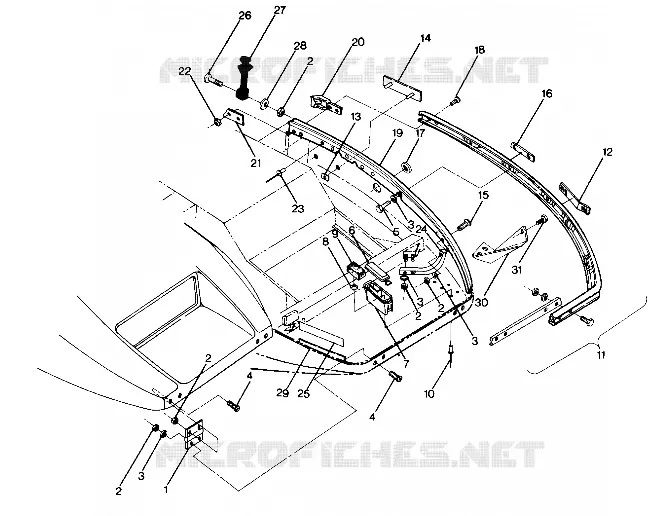 AUTO   HINGE Star, Sprint and Sprint E/S (4912721272003A)