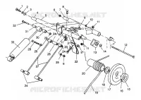 HINTER Drehmomentarm (XLT/RMK) XLT 0970756 and XLT RMK 0970956 (4937693769C003)