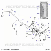 ELEKTRIC, MAIN WIRE HARNESS