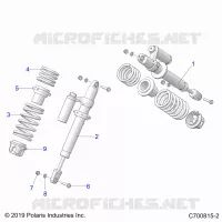 FRONT SUSPENSION SHOCK MOUNTING