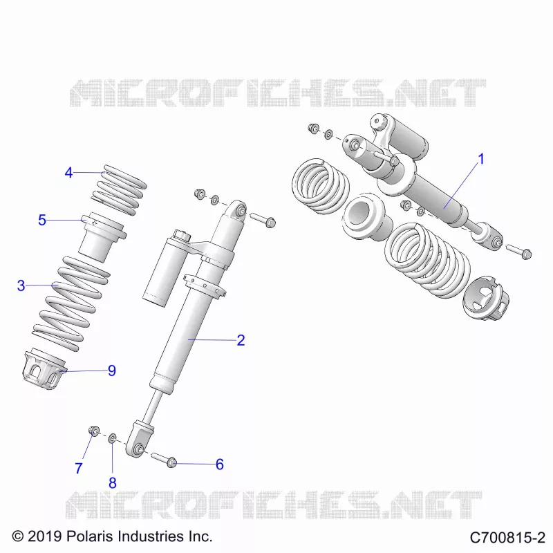 FRONT SUSPENSION SHOCK MOUNTING