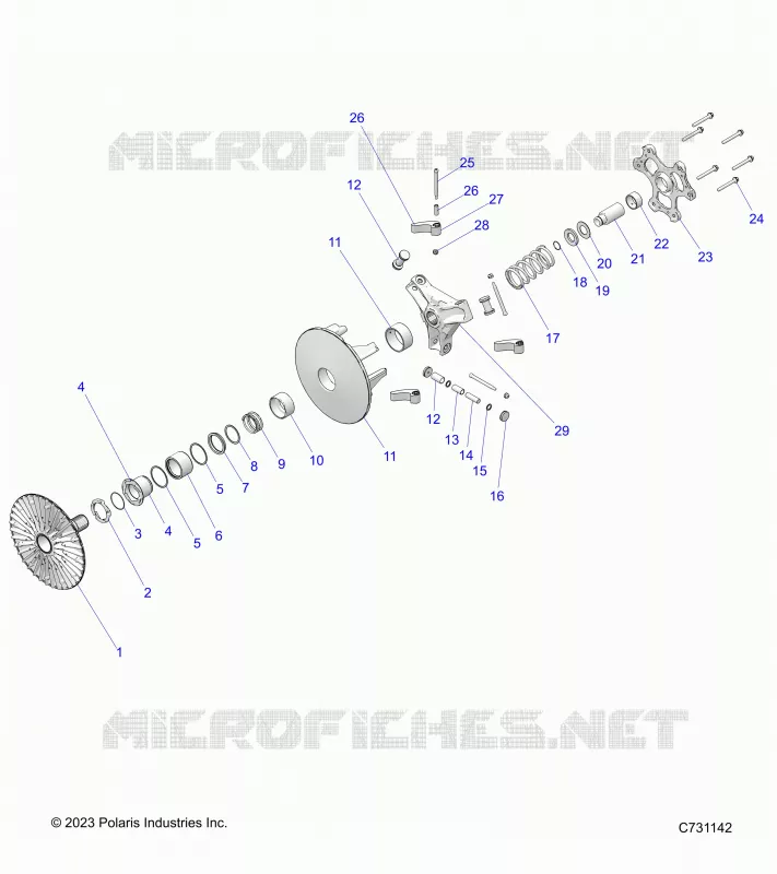 ANTRIEB, PRIMARY CLUTCH