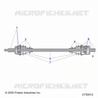ANTRIEB, FRONT HALF SHAFT