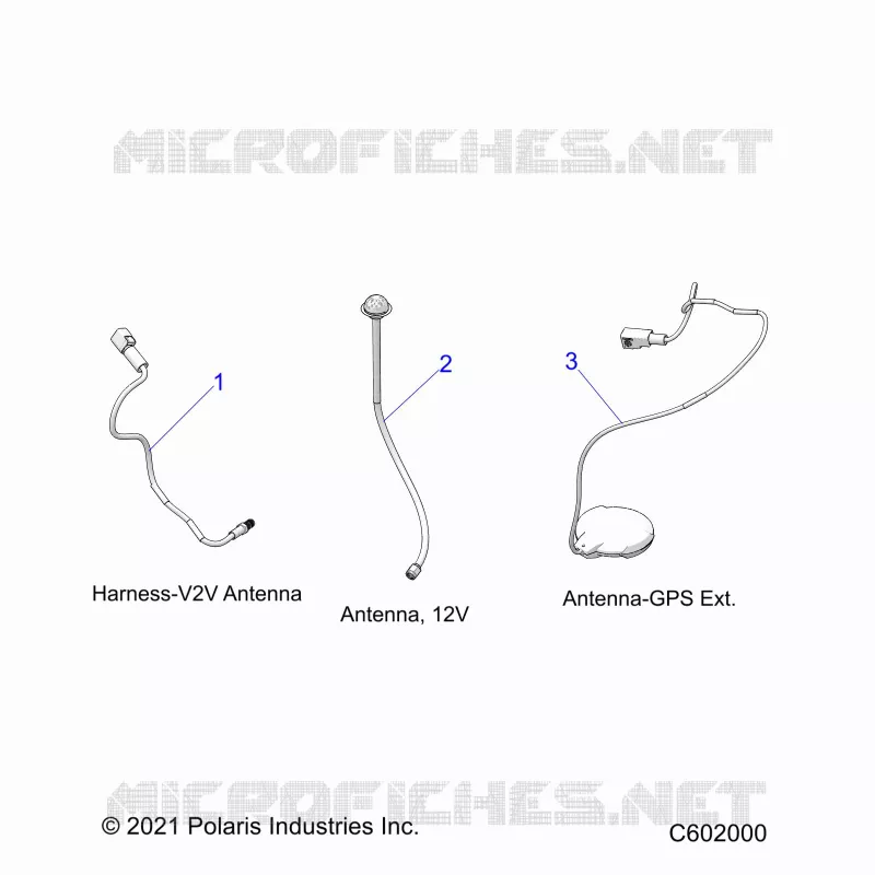 ELEKTRIC, GPS HARNESS AND ANTENNA