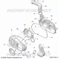 BODY, CLUTCH COVER