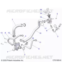 MOTOR, WATERPUMP AND BYPASS