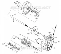 ANTRIEB SUPER SPORT 0970761 (4937643764B007)