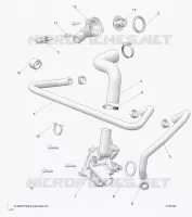 MOTOR, WATERPUMP AND BYPASS