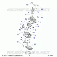 CRANKCASE AND CRANKSHAFT