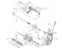 ANTRIEB ASSEMBLY 440 XCR 0951660 (4929112911B010)
