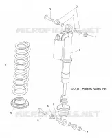 FRONT SUSPENSION SCHOCK MOUNTING