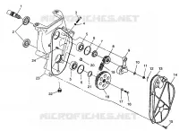 Kettenkasten 600 XCR 0975677, 600 XCR SE H975677 and EUROPEAN 600 XCR SE E9756 (4937963796B009)