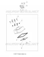 MOTOR, VENTILDECKEL
