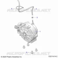 ANTRIEB, FRONT GEARCASE MOUNTING