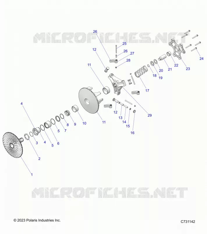 ANTRIEB, PRIMARY CLUTCH