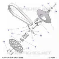 ANTRIEB, CLUTCH, SECONDARY