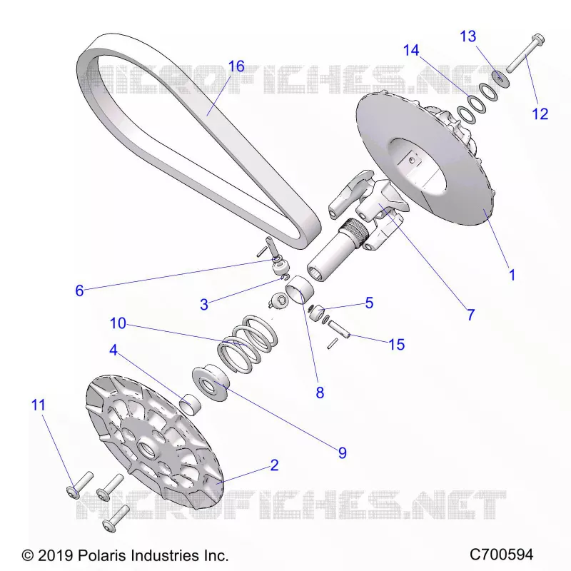 ANTRIEB, CLUTCH, SECONDARY
