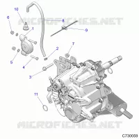 ANTRIEB, MAIN GEARCASE MOUNTING