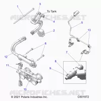 KRAFTSTOFFSYSTEM, RAIL, LINES AND THROTTLE BODY