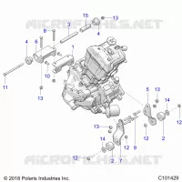MOTOR, MOUNTING