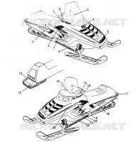 DECALS  500 EFI 0952774, EFI SKS 0952574,   EFI SKS PT 0952974, AND EUROPEA (4929052905B002)