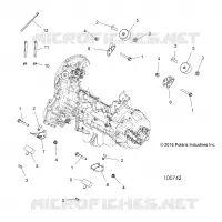 ENGINE, MOUNTING AND GETRIEBELAGERUNG