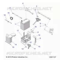 ELEKTRIC, BATTERY BOX  ASM.