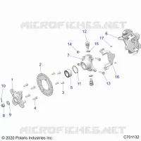FRONT SUSPENSION HUB