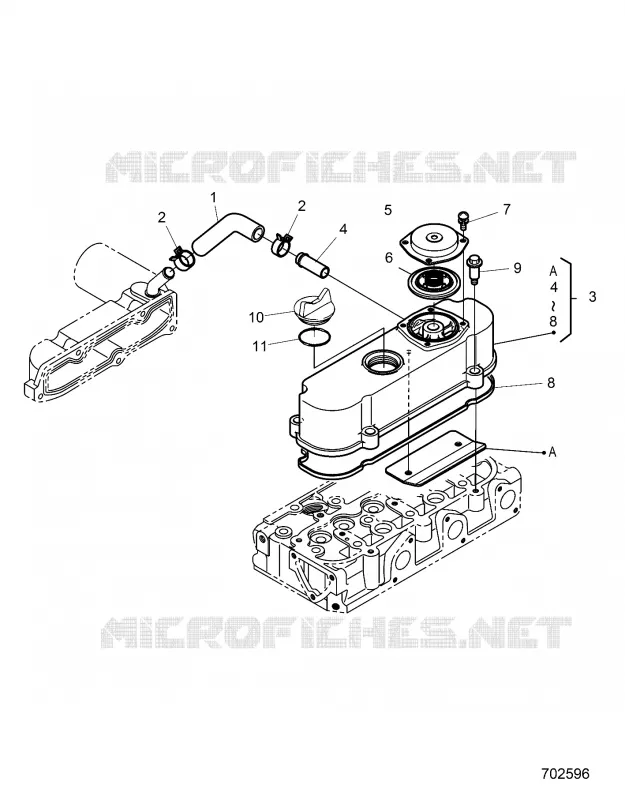 MOTOR, HEAD COVER