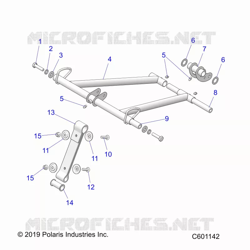 SUSPENSION, FRONT DREHMOMENTARM