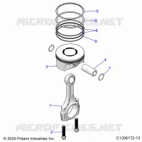 ENGINE, KOLBENSTANGE