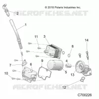 ENGINE, DIPSTICK &amp; OIL FILTER