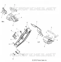 CHASSIS, CLUTCH GUARD AND FUßSTÜTZES