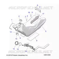 KRAFTSTOFFSYSTEM, FUEL TANK ASM.