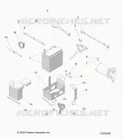 ELEKTRIC, BATTERY BOX ASM.