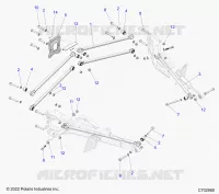 HINTERRADAUFHÃ„NGUNG TRAILING ARMS MOUNTING