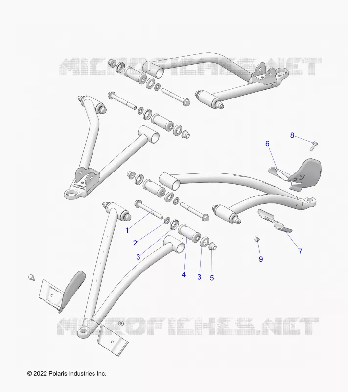 SUSPENSION, A-ARM MOUNTING