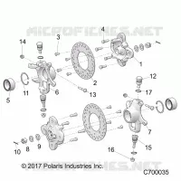 FRONT SUSPENSION HUB