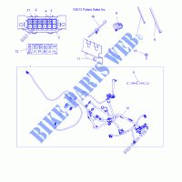 KABELSTRANG   A14GH9EAW (49ATVHARNESS14SCRAM) für Polaris SCRAMBLER XP 1000 HO EPS 2014