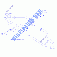Querlenker Vorderachse   R15YAV17AA/AF/BA/BF (49RGRAARM09RZR170) für Polaris RZR 170 2015