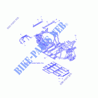 CHASSIS, MAIN FRAME AND SKID PLATE   Z14VH57AD/6EAI/6EAW (49RGRFRAME14RZR570) für Polaris RZR 570 / EPS LE 2014